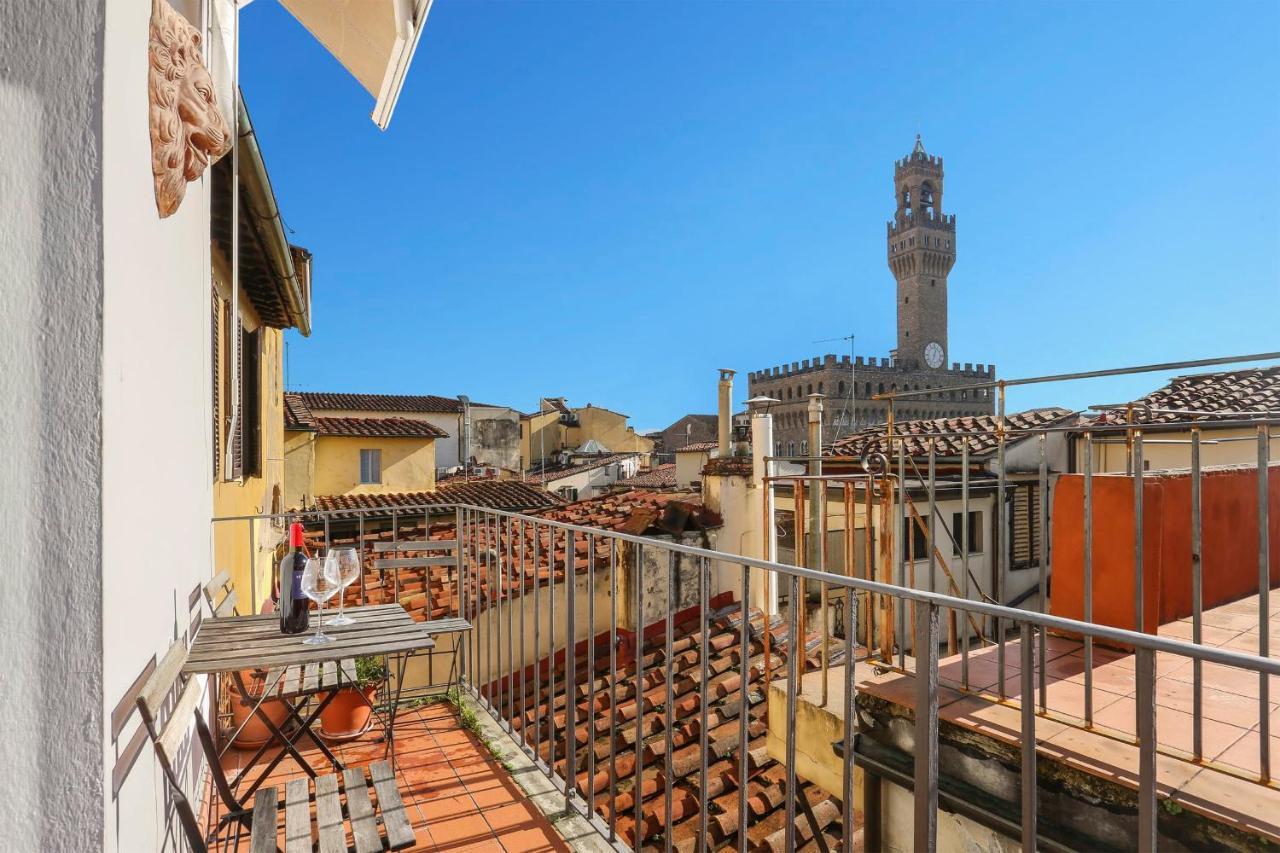 Palazzo Vecchio Penthouse - Hosted By Sweetstay Florença Exterior foto